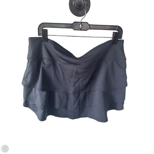Athletic Skort By Athleta In Grey, Size: 16