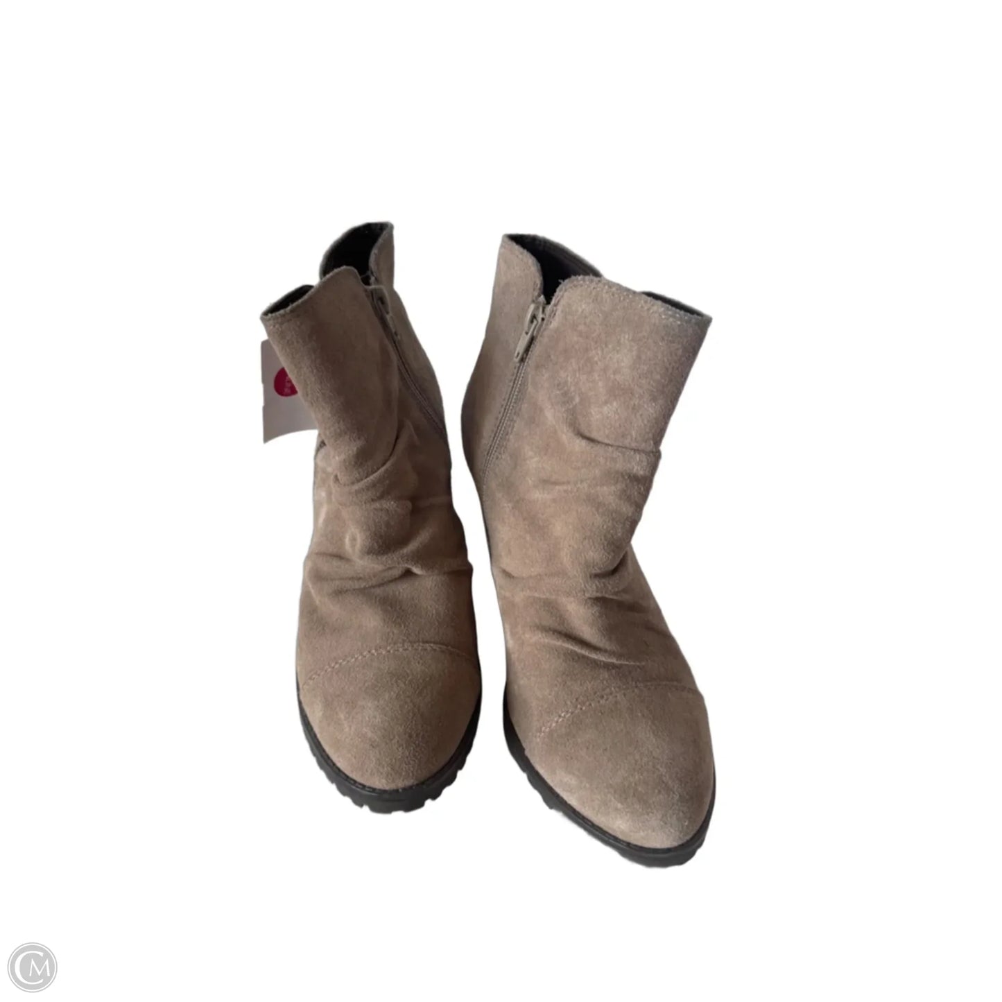 Boots Ankle Heels By White Mountain In Tan, Size: 8.5