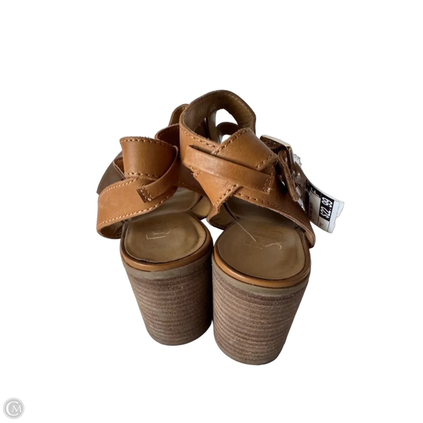 Shoes Heels Block By Franco Sarto In Tan, Size: 9