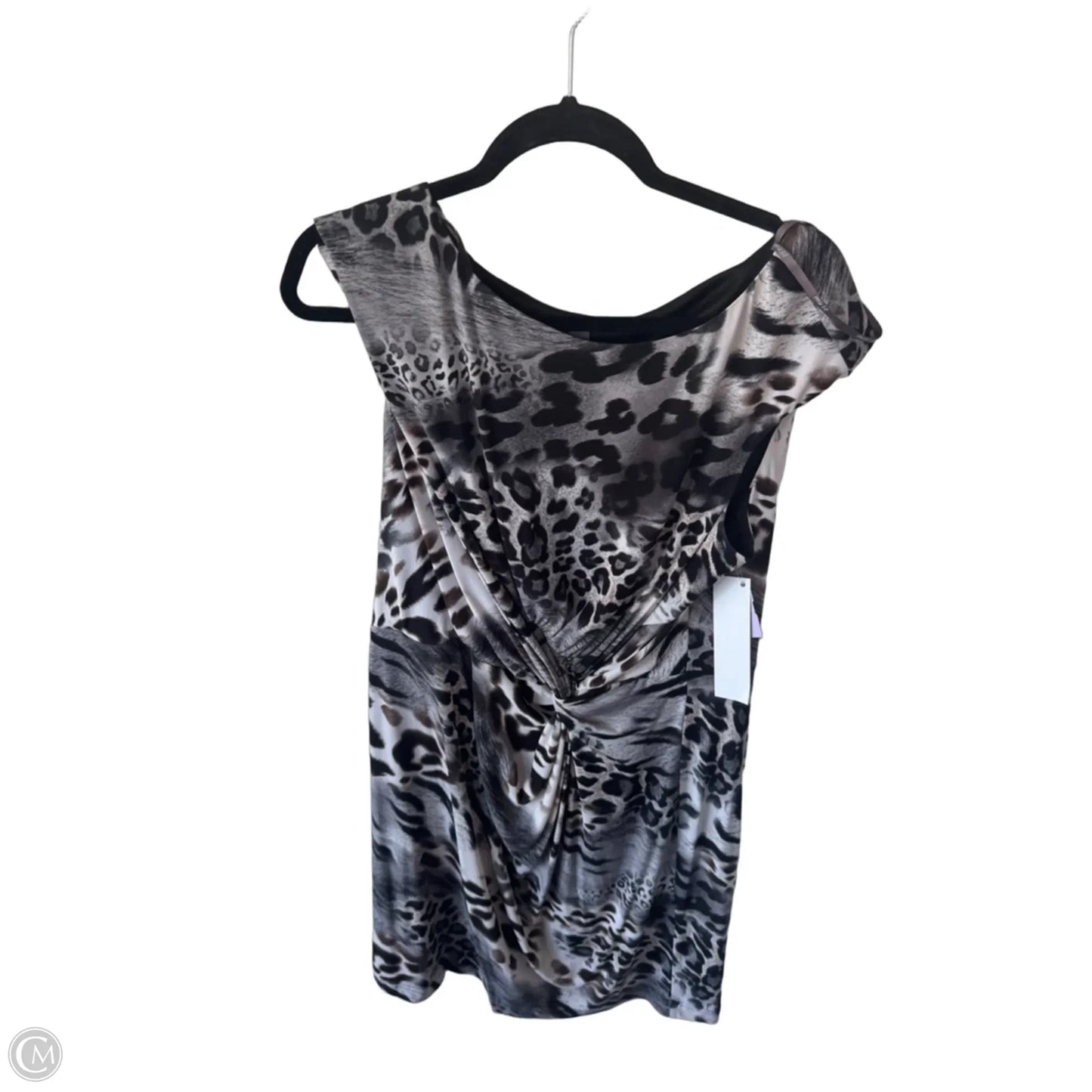 Dress Work By Muse In Black & Grey, Size: Xl