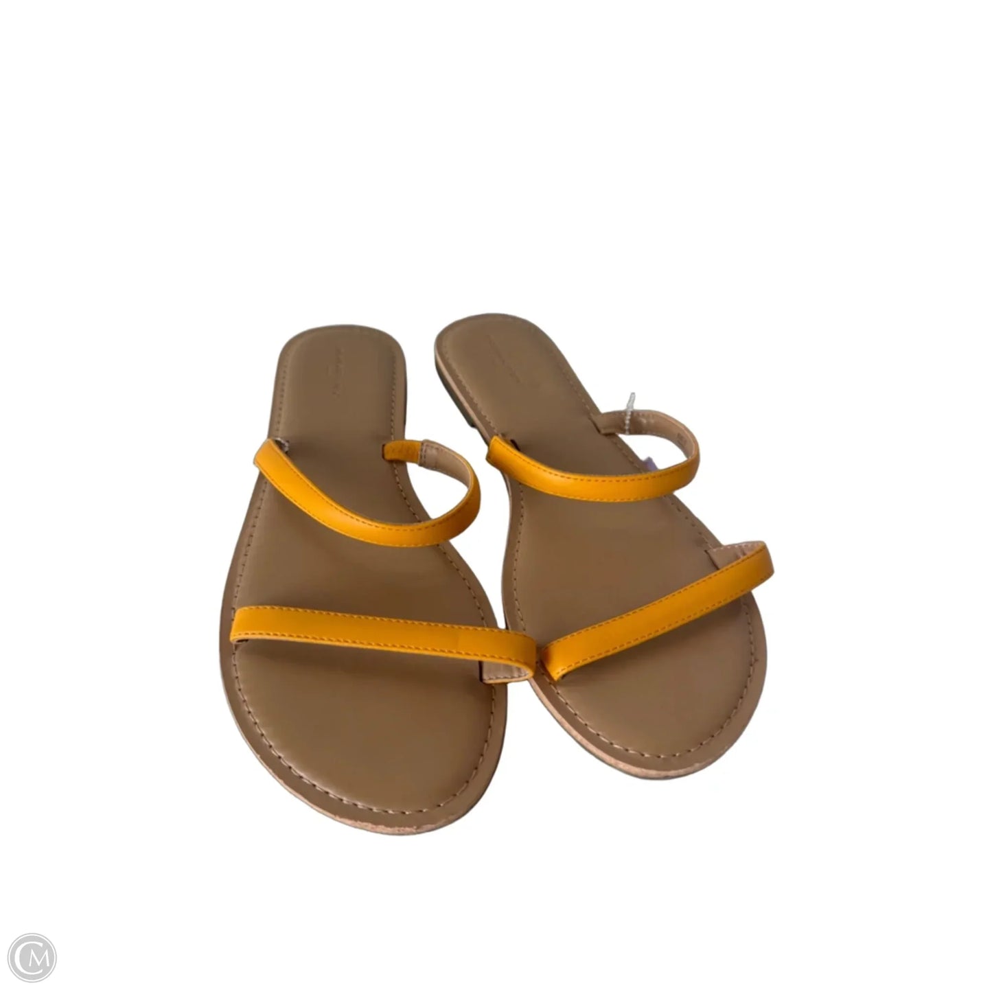 Sandals Flats By Banana Republic In Yellow, Size: 10