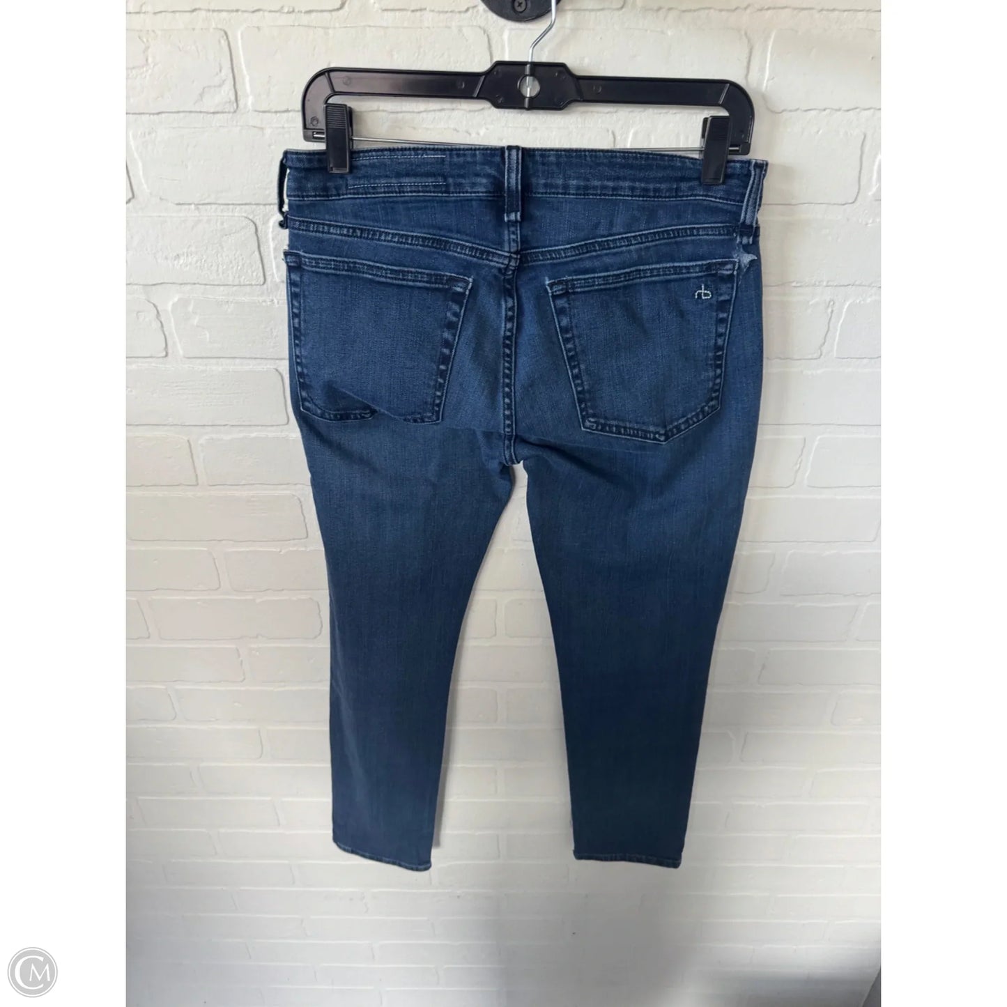 Jeans Boyfriend By Rag And Bone In Blue Denim, Size: 2