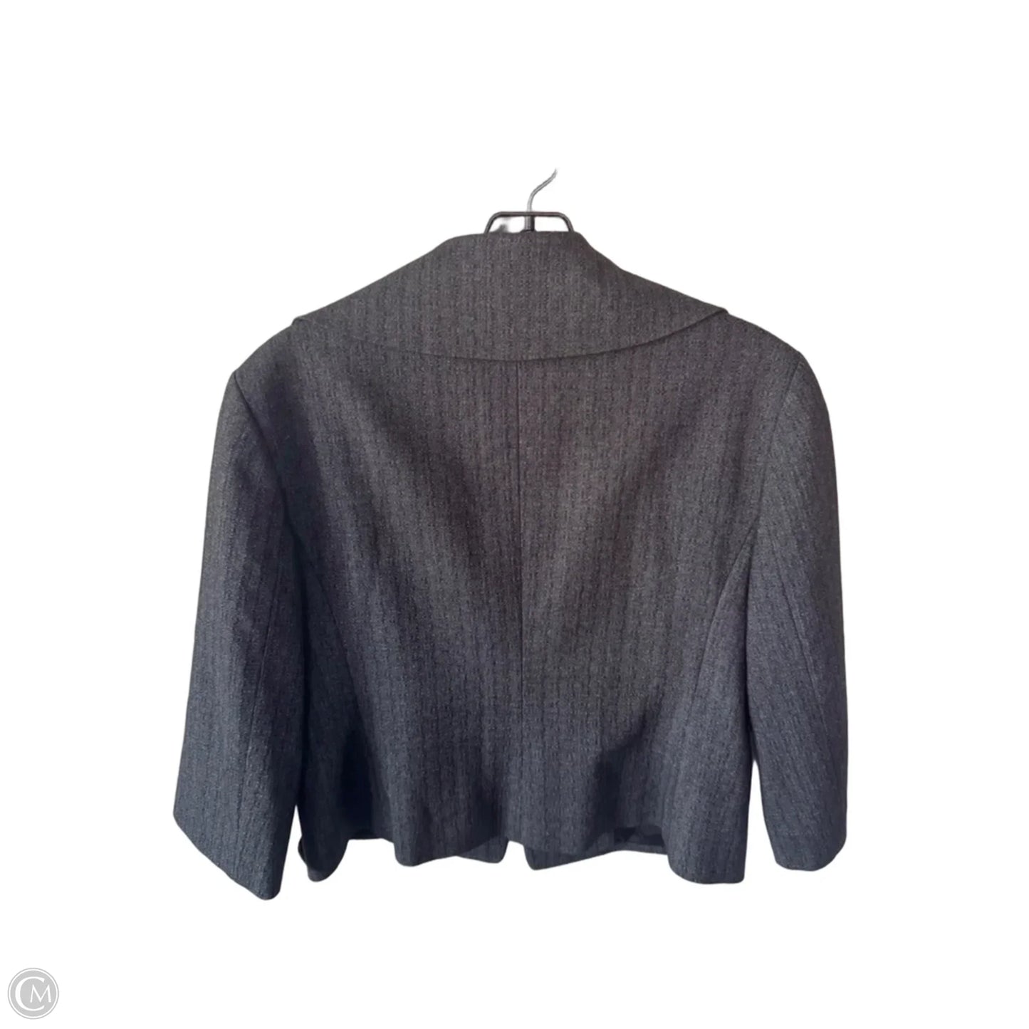 Blazer By Ann Taylor In Grey, Size: Xs