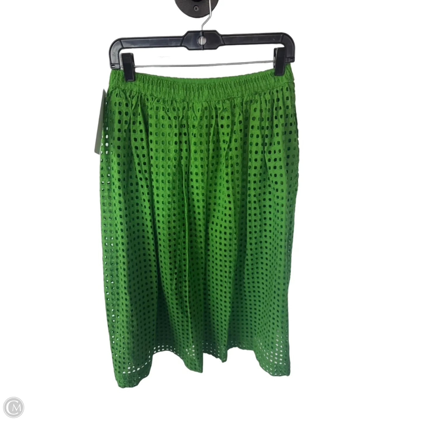 Skirt Designer By Kate Spade In Green, Size: S