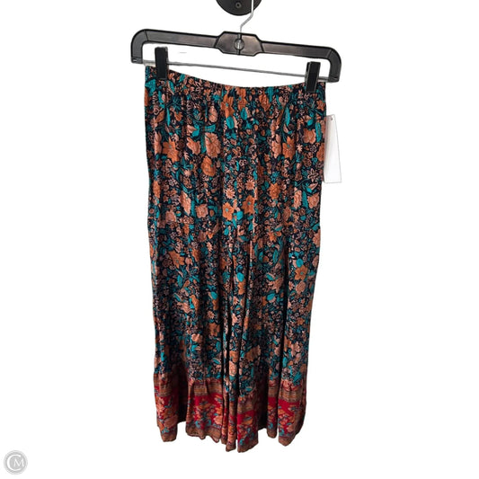 Pants Wide Leg By Natural Life In Blue & Orange, Size: S