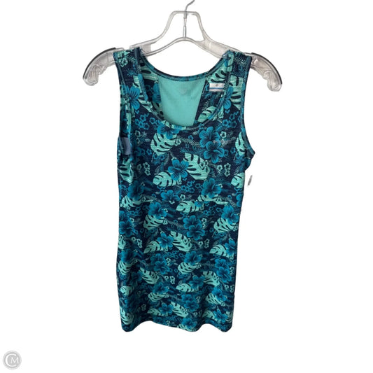 Athletic Dress By Columbia In Blue & Green, Size: S