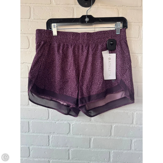 Athletic Shorts By Athleta In Purple, Size: 8