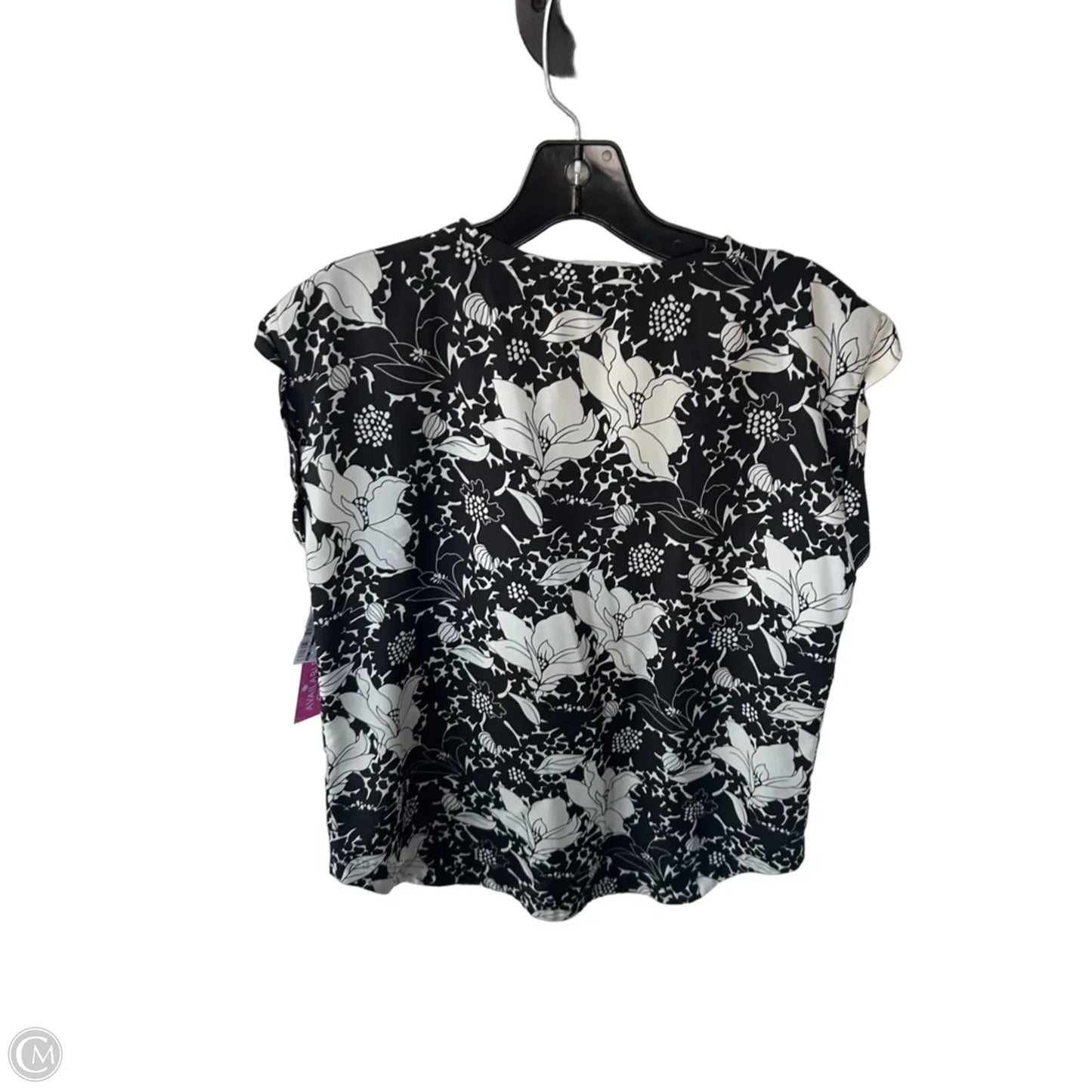 Top Sleeveless By J. Crew In Black & White, Size: S