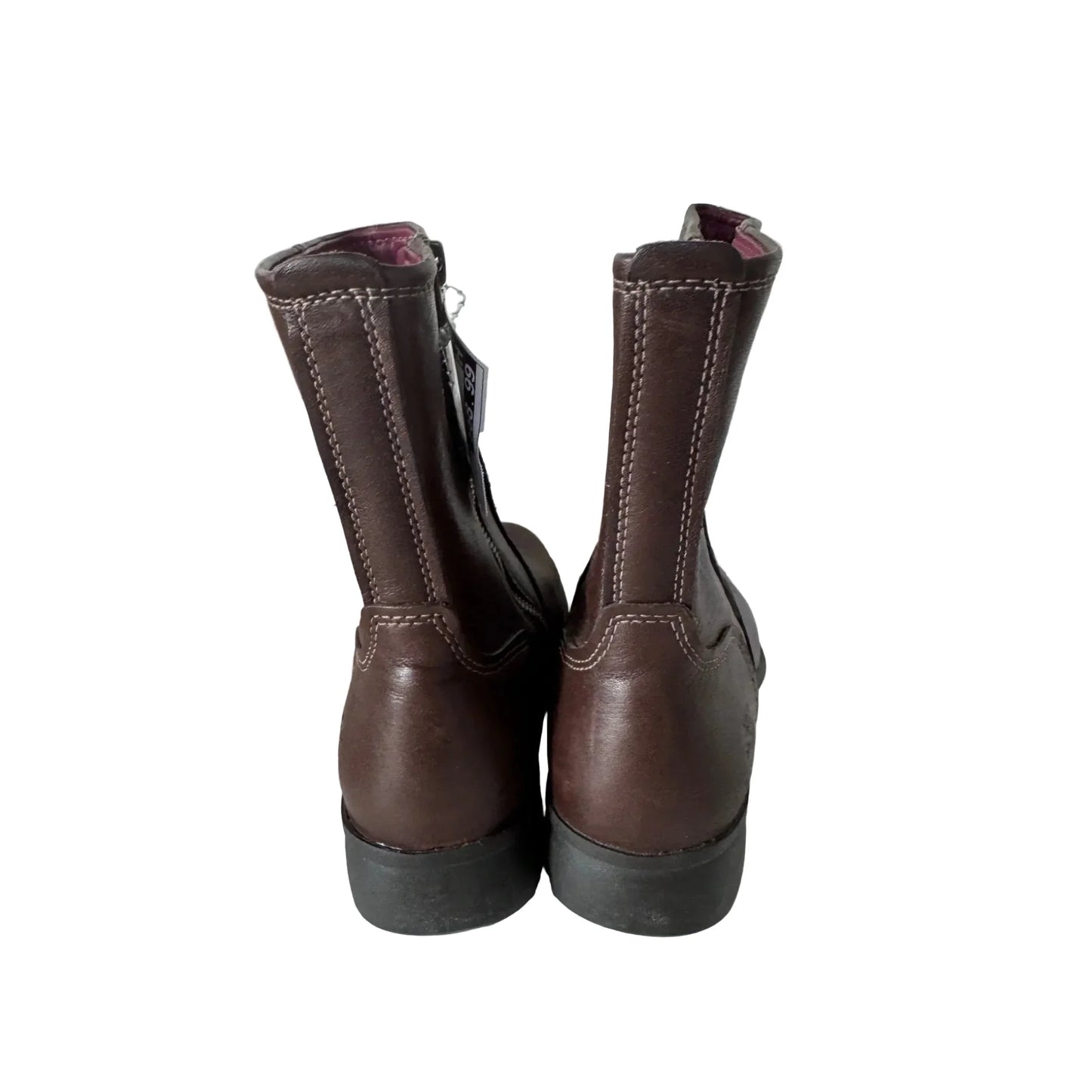 Boots Mid-calf Flats By Timberland In Brown, Size: 7