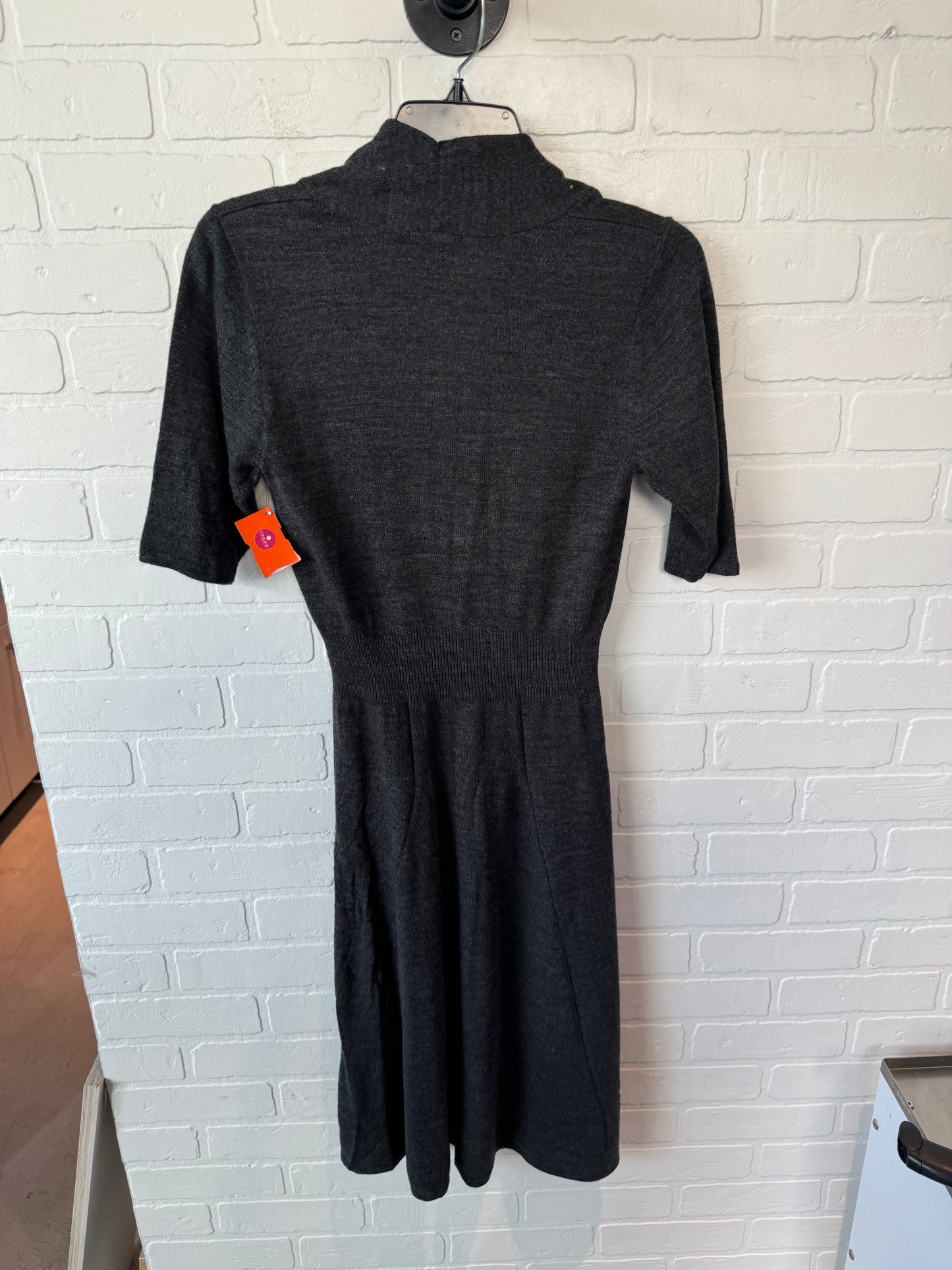 Dress Sweater By R And K Originals In Grey, Size: S