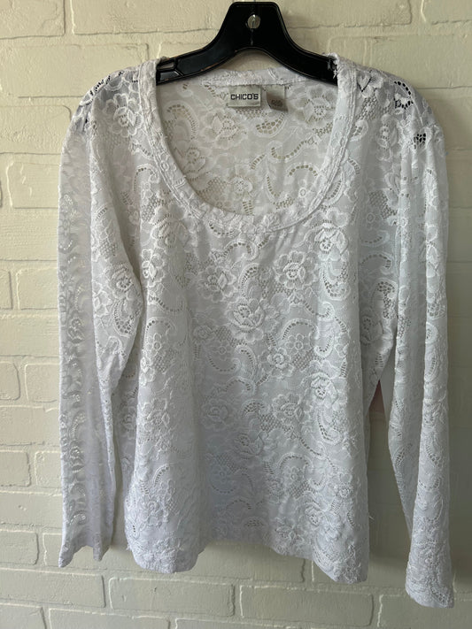 Top Long Sleeve By Chicos  Size: Xl