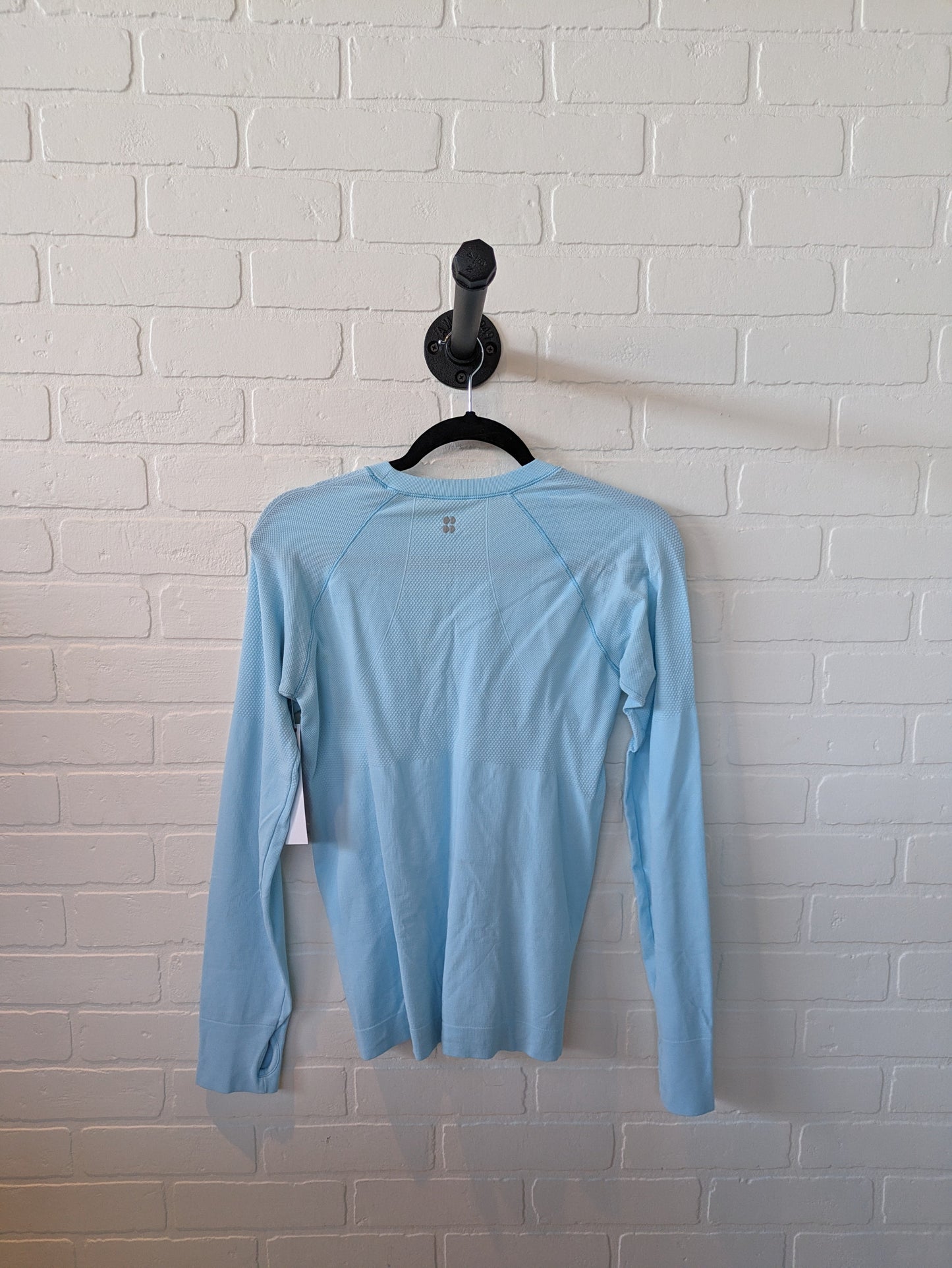 Athletic Top Long Sleeve Collar By Sweaty Betty  Size: L