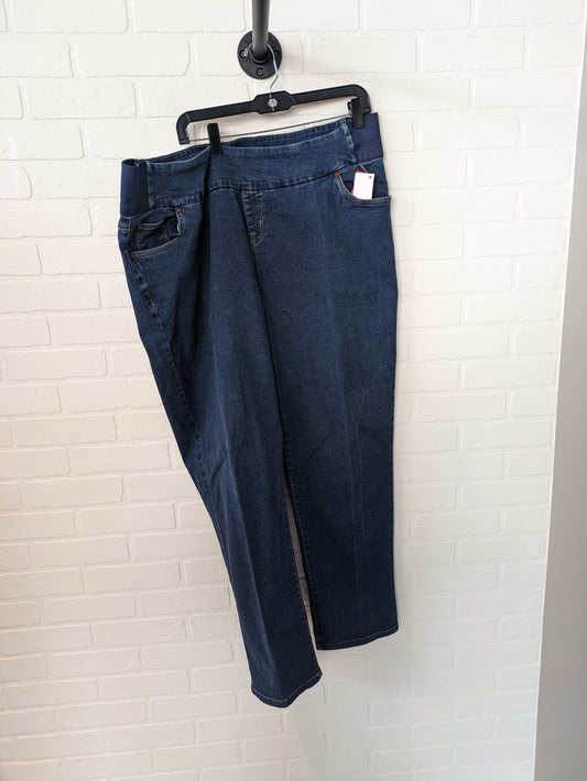 Briggs New York Womens Plus-Size Pull On Capri Pocket Casual Pants,  Cobblestone, 16 Plus at  Women's Clothing store