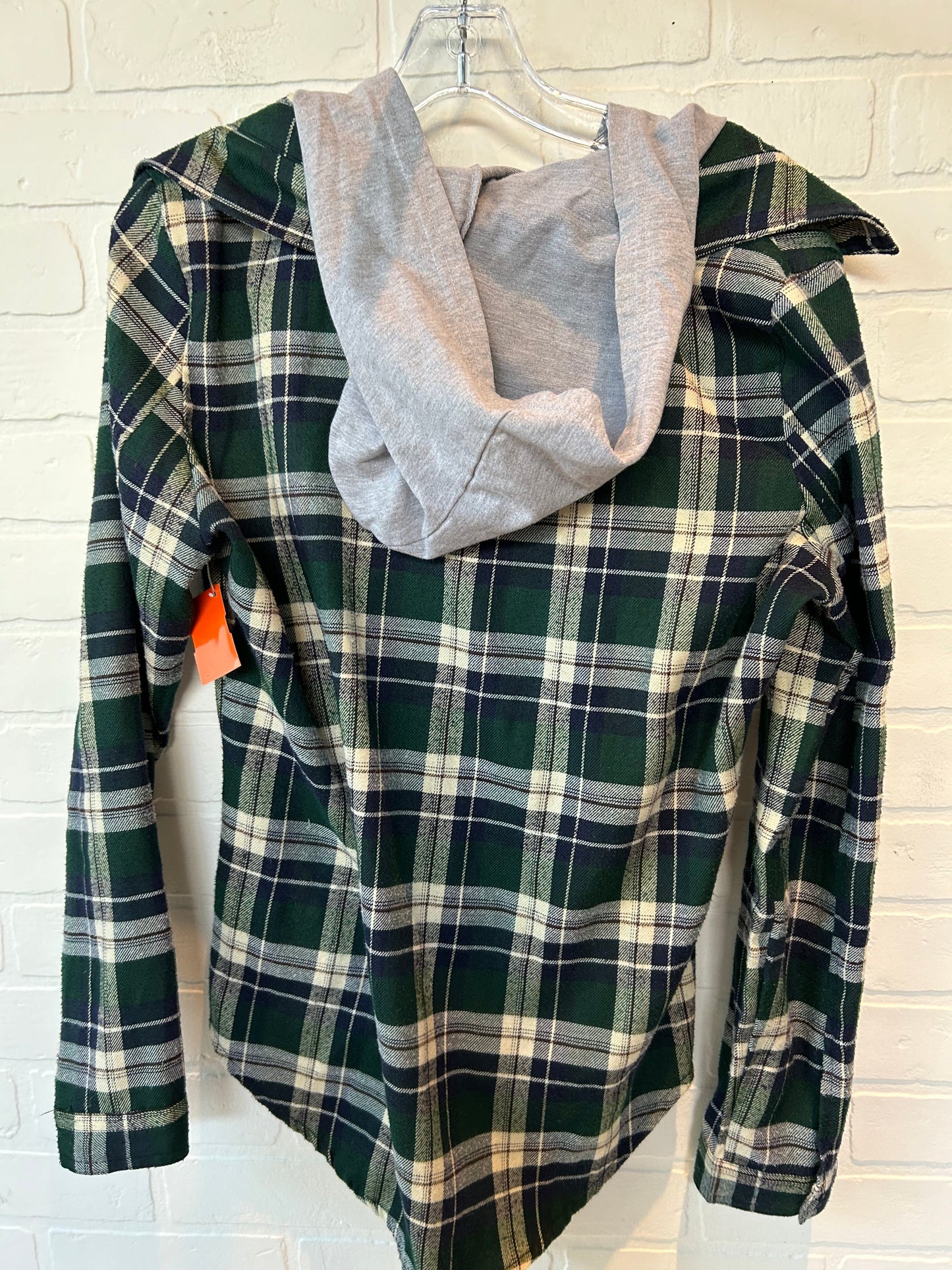 Green & Grey Top Long Sleeve Ci Sono, Size M