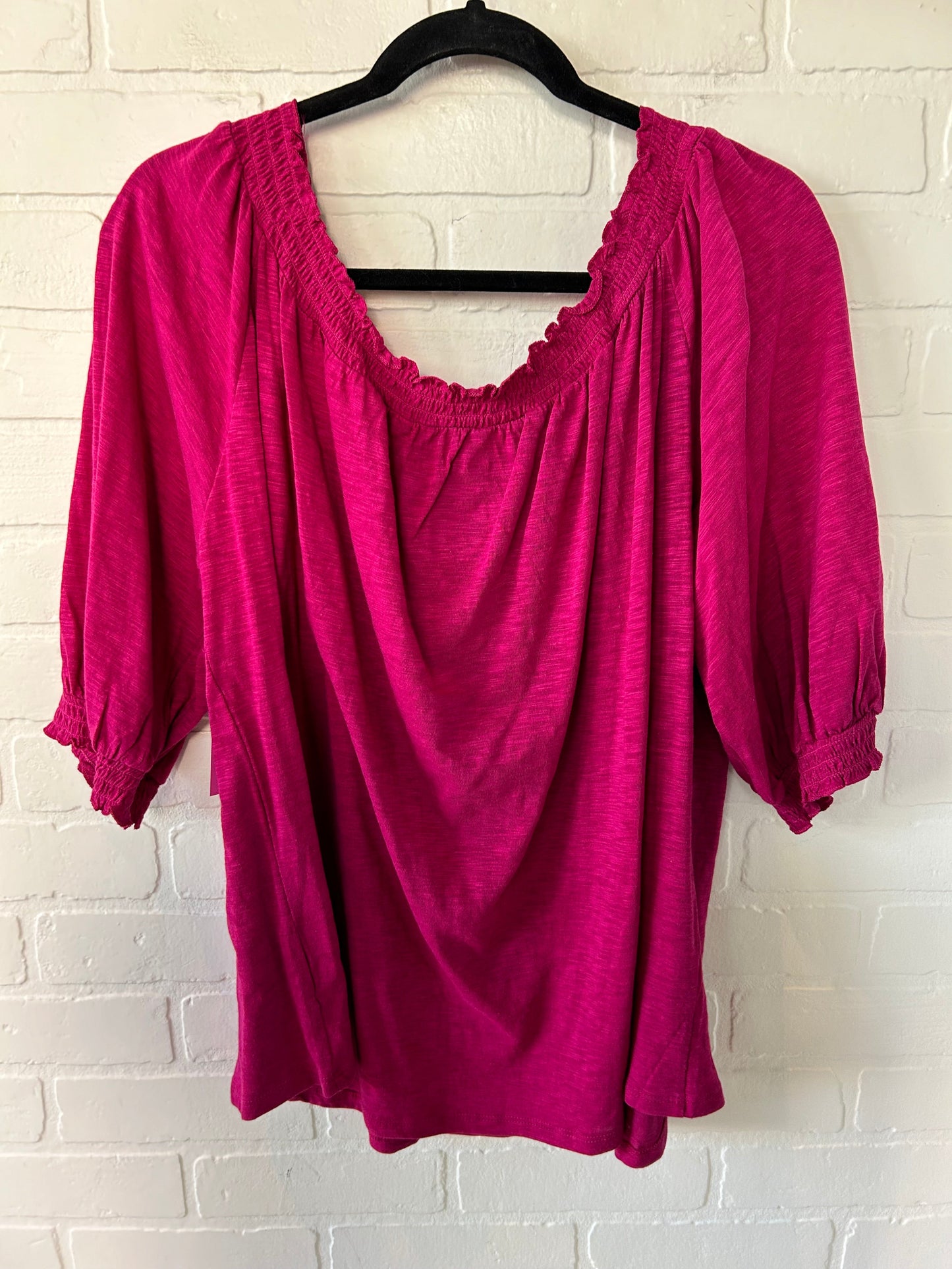 Top 3/4 Sleeve By Knox Rose  Size: Xl