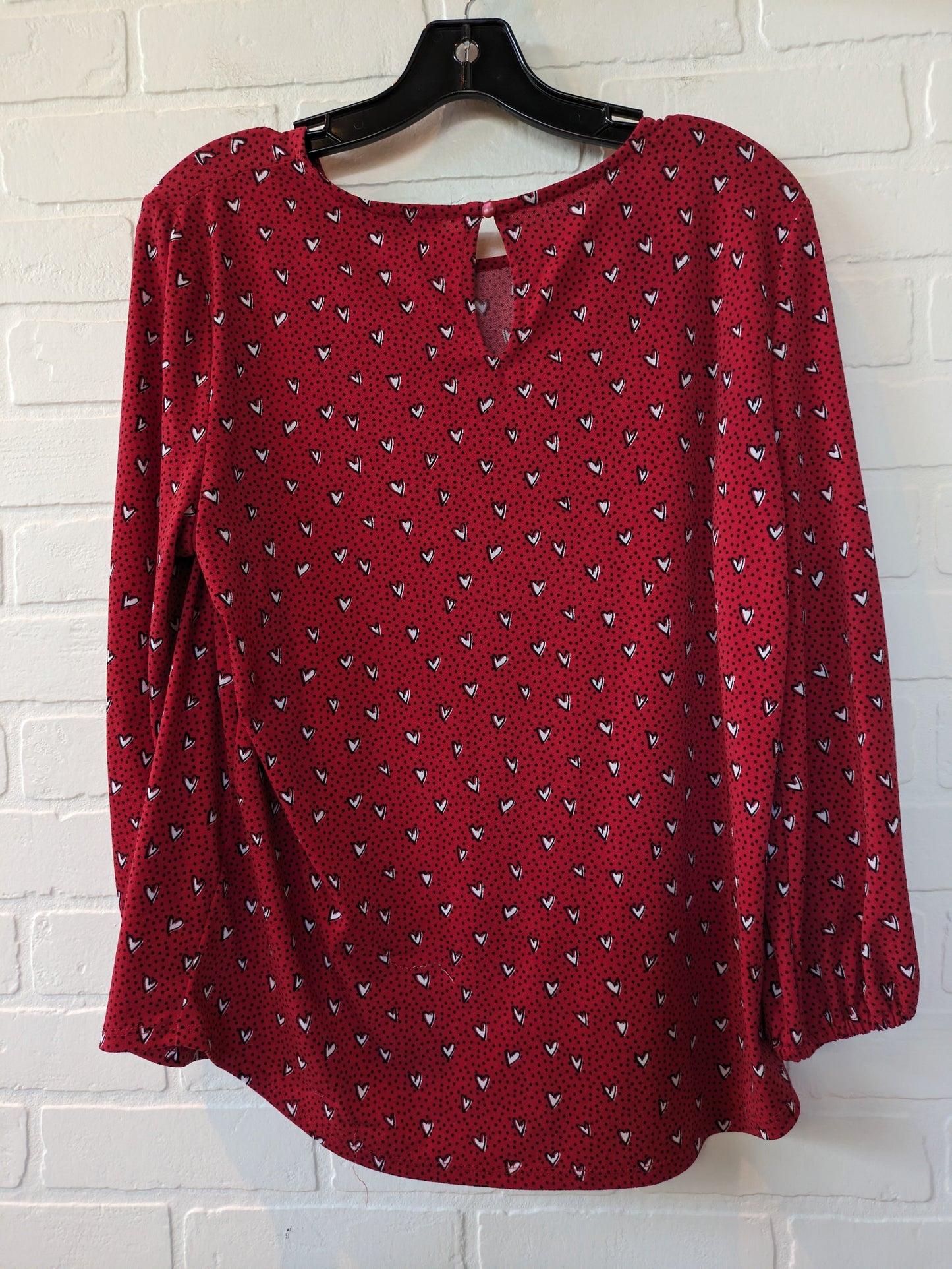 Blouse Long Sleeve By Adrianna Papell  Size: M