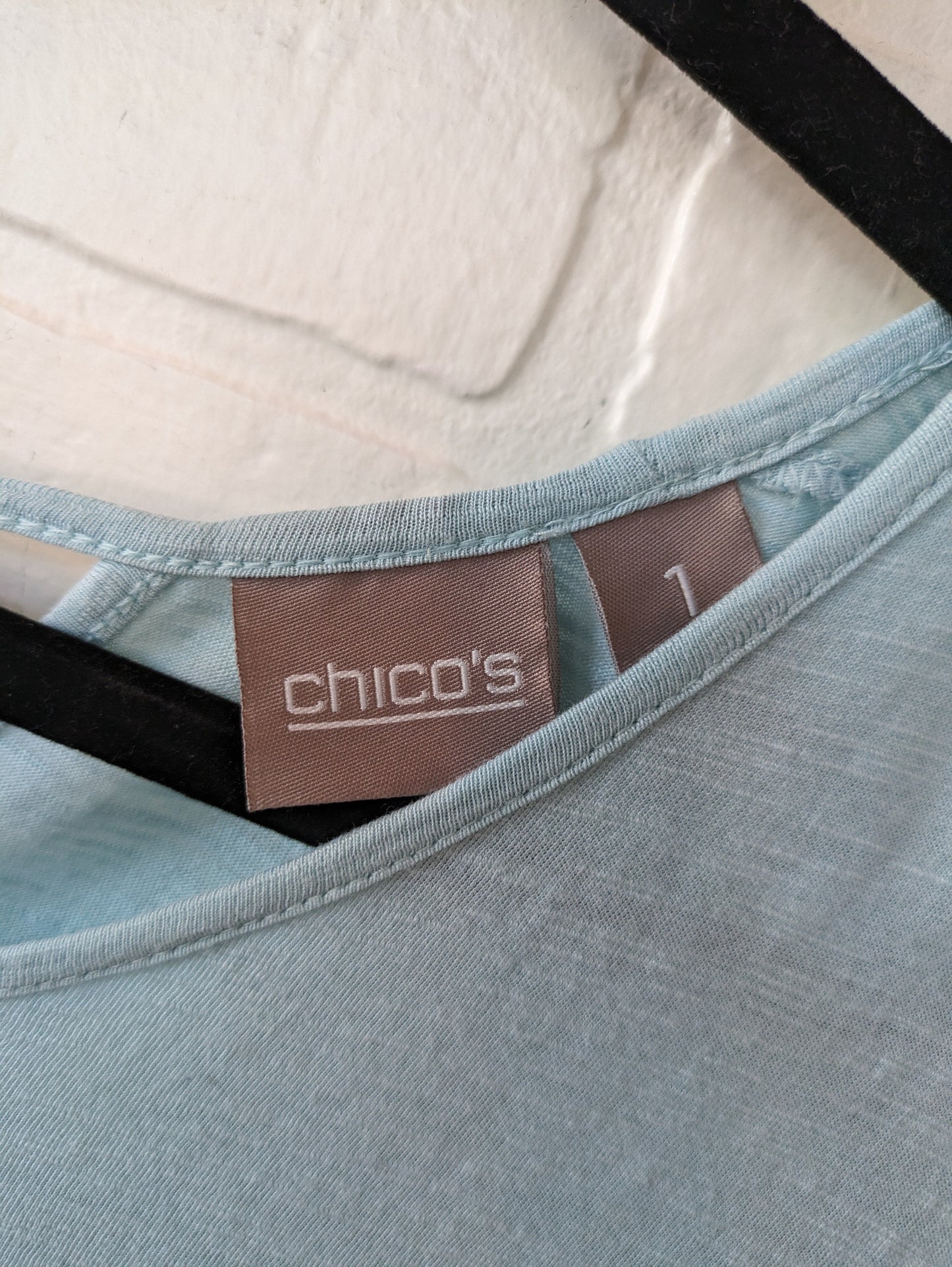 Top Short Sleeve By Chicos  Size: M