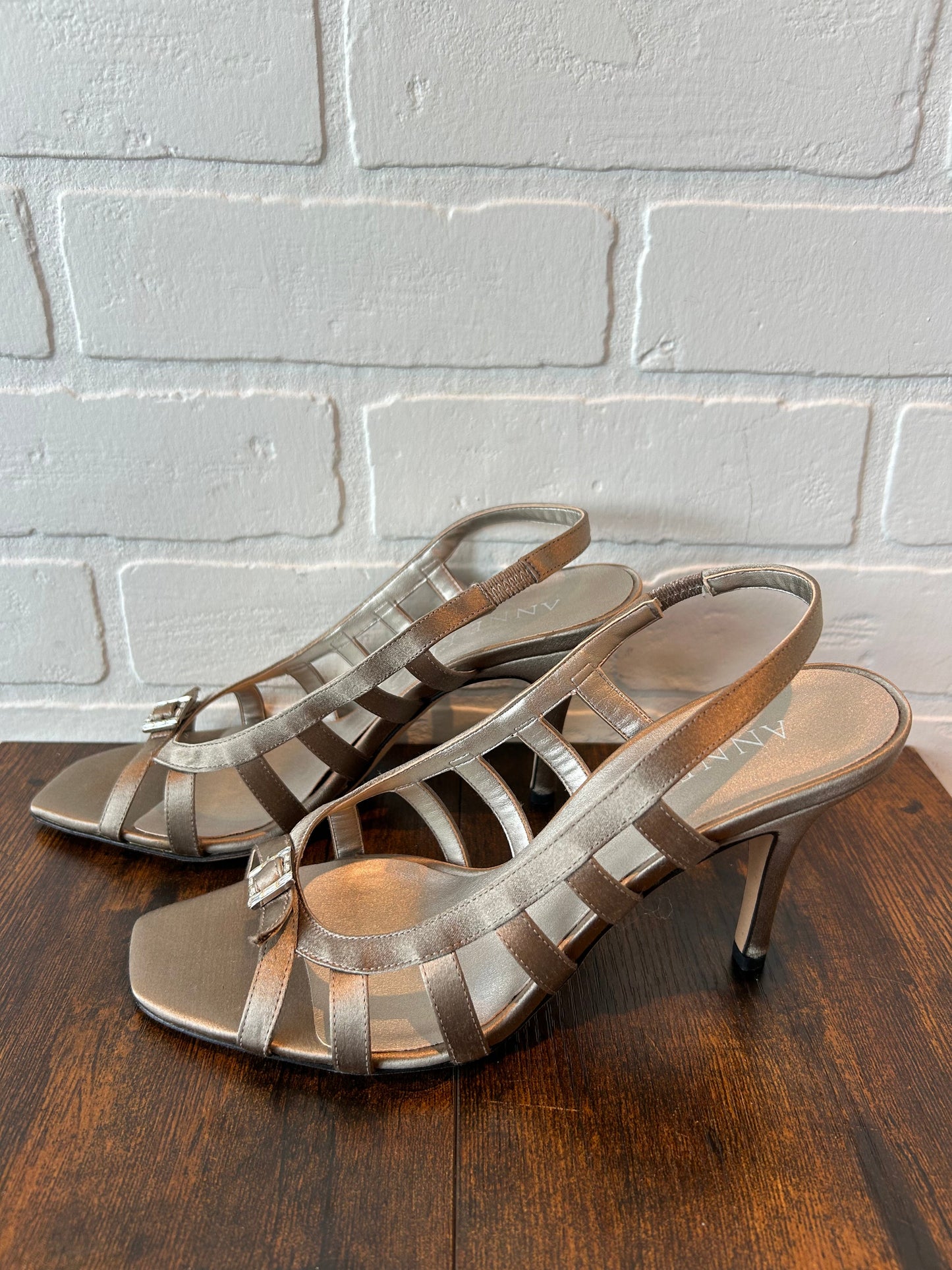 Sandals Heels Stiletto By Anne Klein  Size: 8