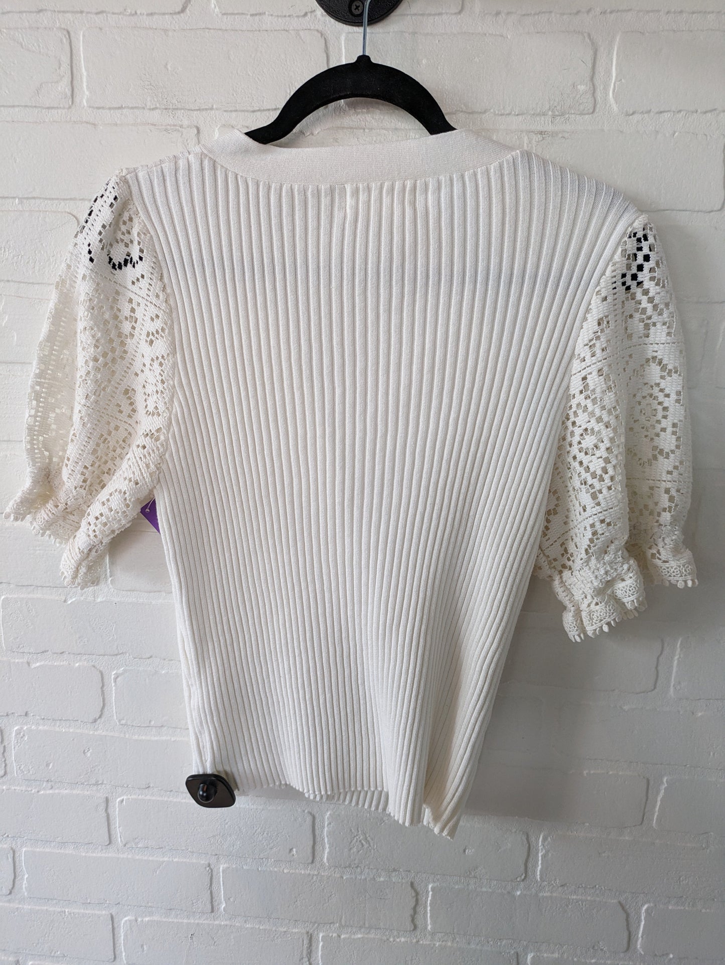 White Sweater Anthropologie, Size L