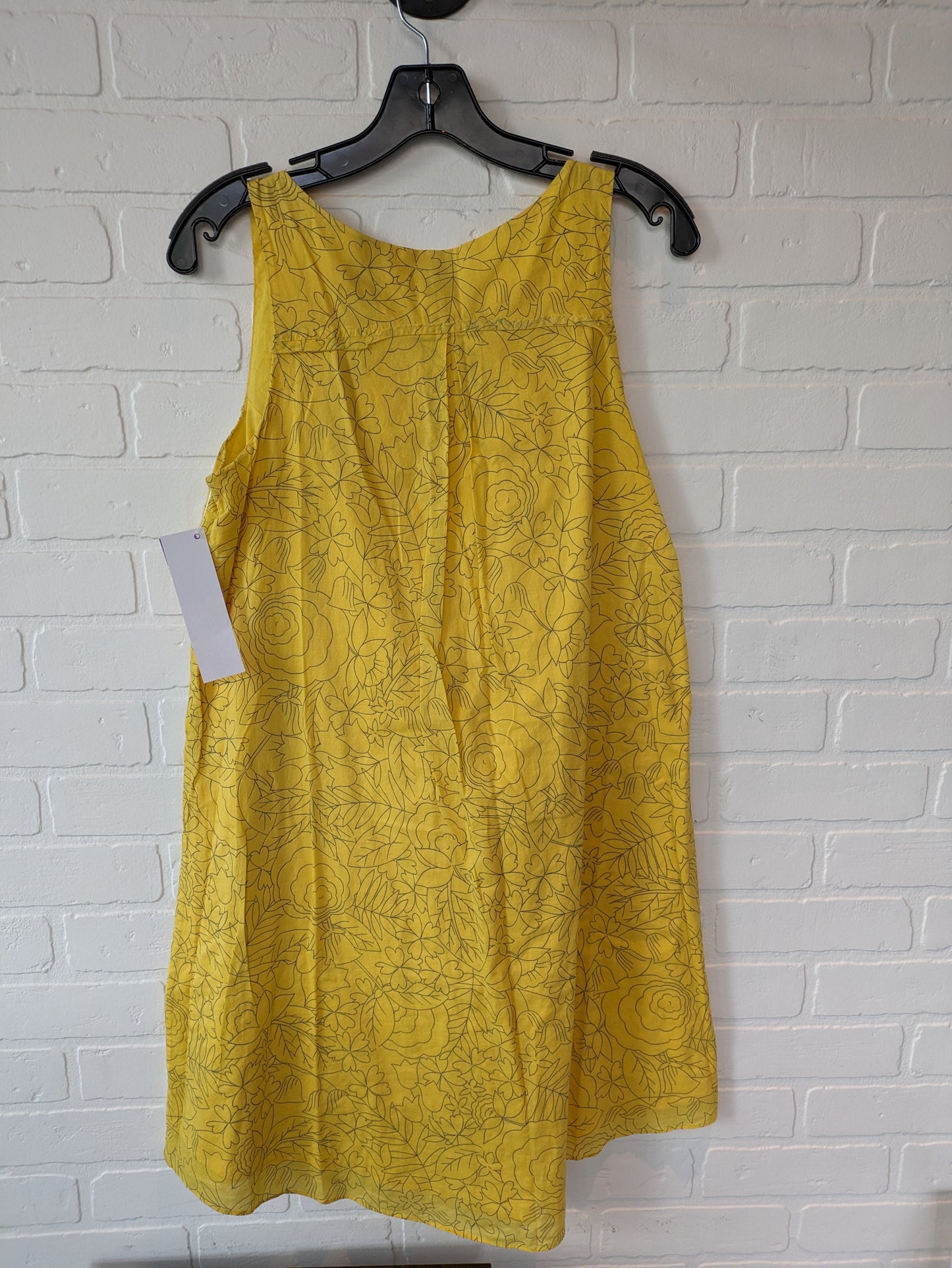 Yellow Dress Casual Midi Hd In Paris, Size S