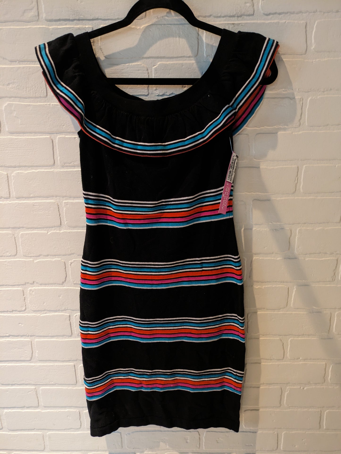 Black & White Dress Casual Short Vince Camuto, Size Xs