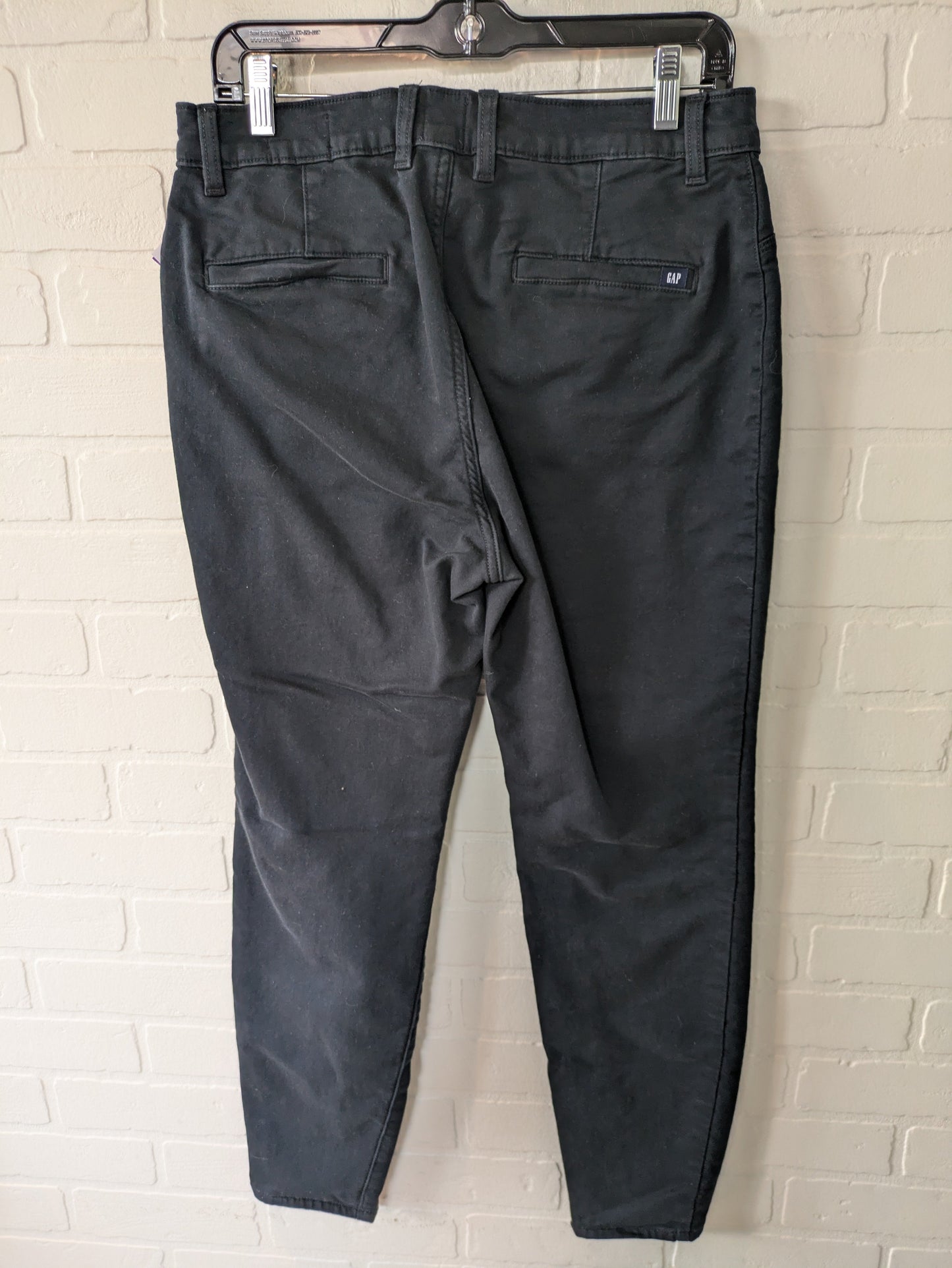 Black Denim Jeans Skinny Gap, Size 12