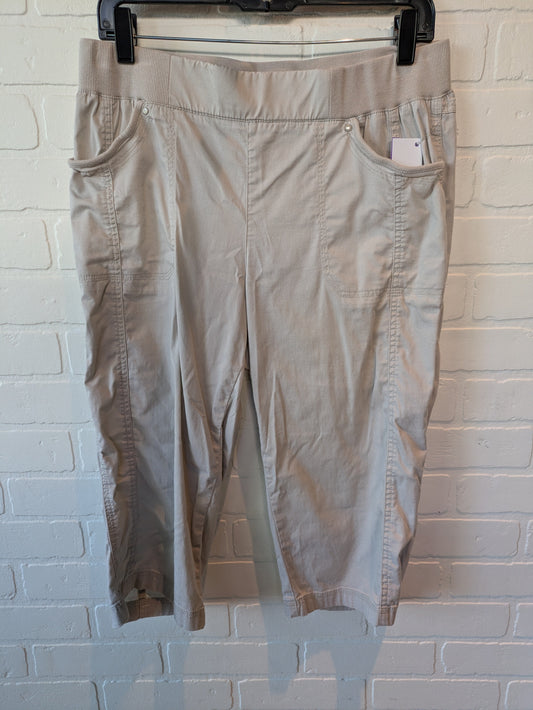 Tan Capris Christopher And Banks, Size 10