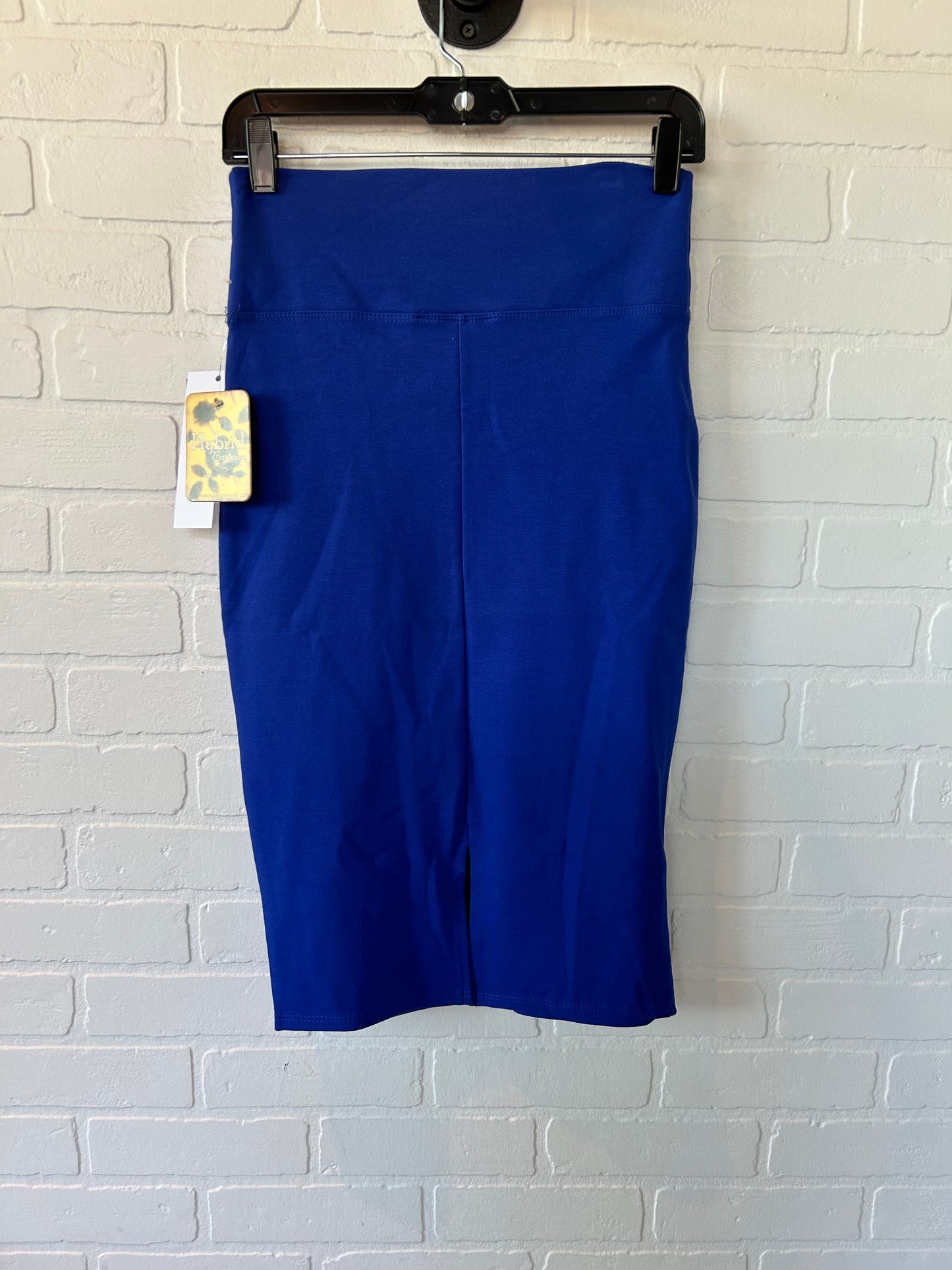 Blue Skirt Midi Hybrid & Company, Size 8