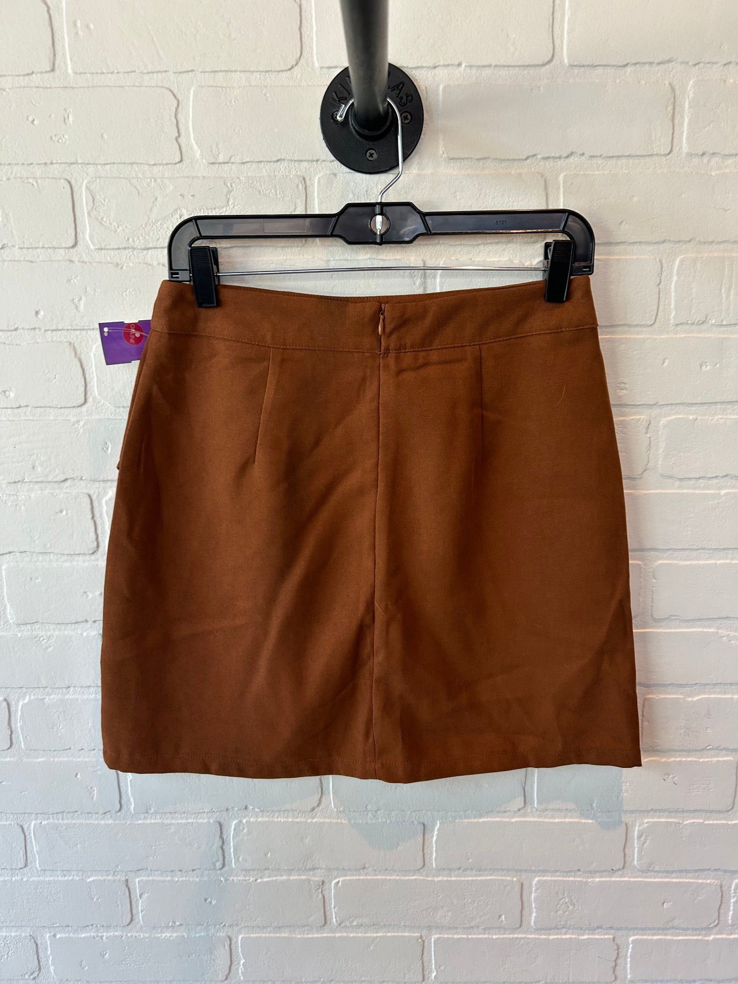 Skirt Mini & Short By Shein In Brown, Size: 8