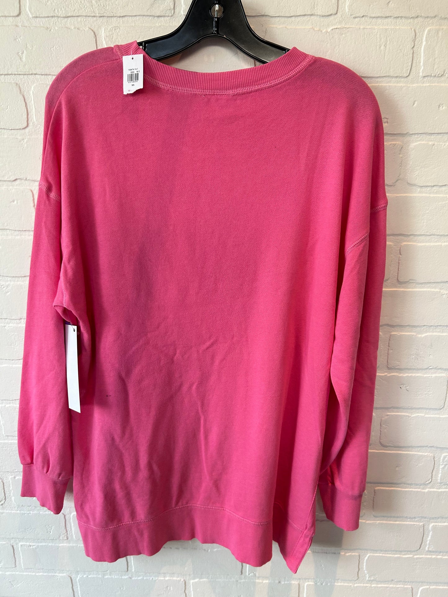 Pink Sweatshirt Crewneck Old Navy, Size Xs