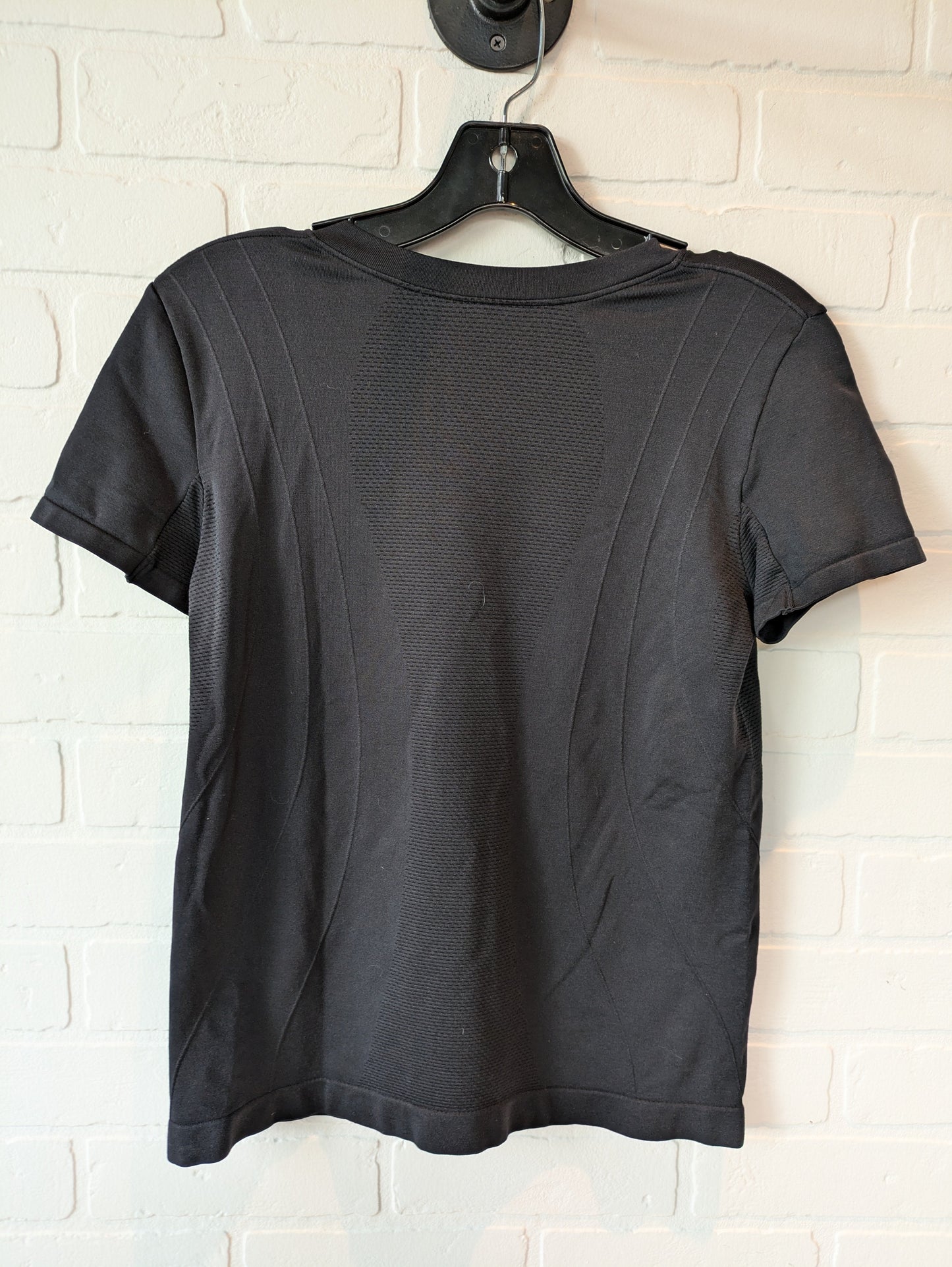 Black Athletic Top Short Sleeve C9 By Champion, Size S