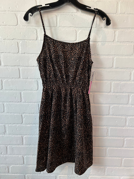 Black & Brown Dress Casual Short I Love It, Size S
