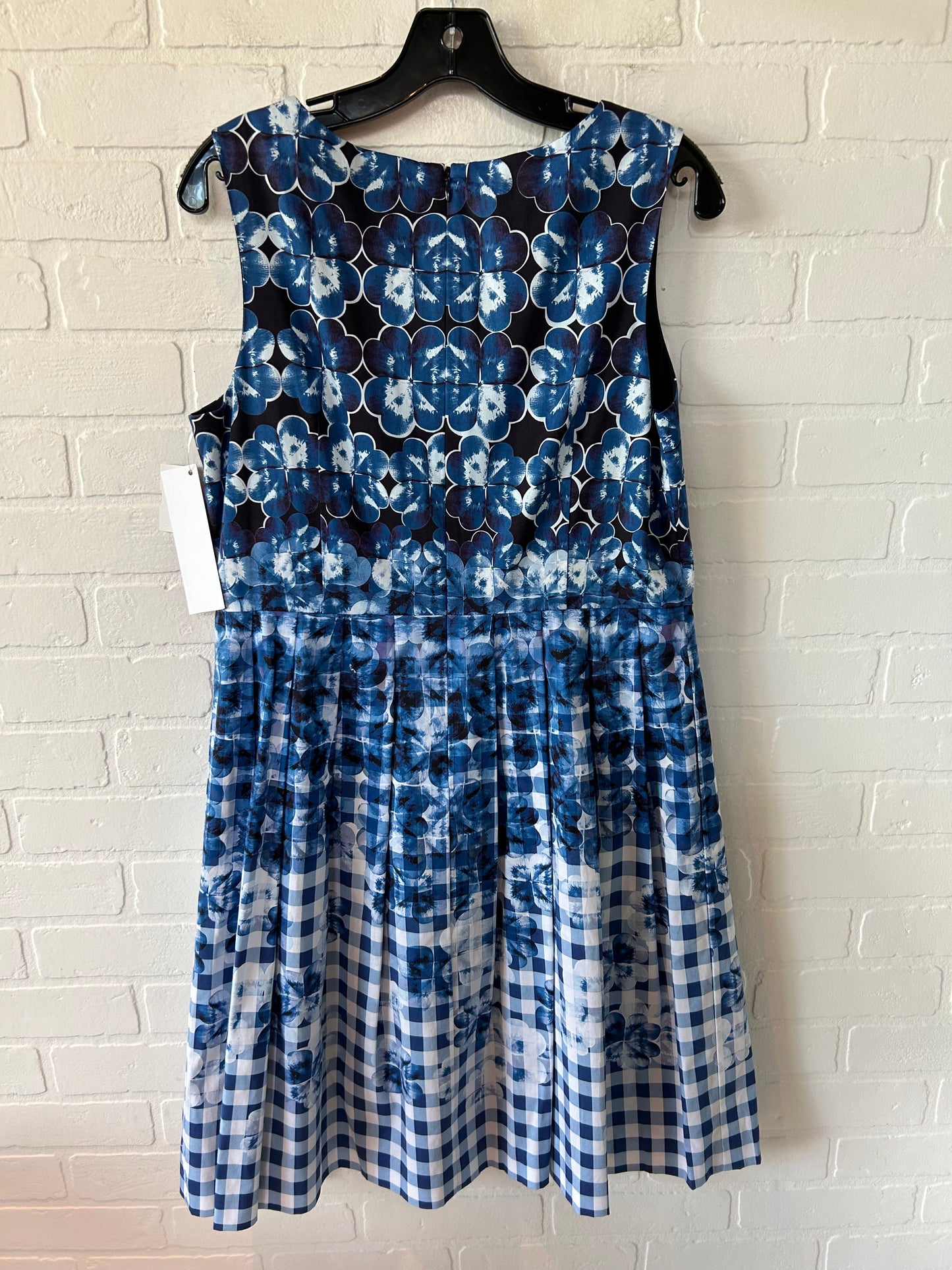 Blue & White Dress Work Talbots, Size L