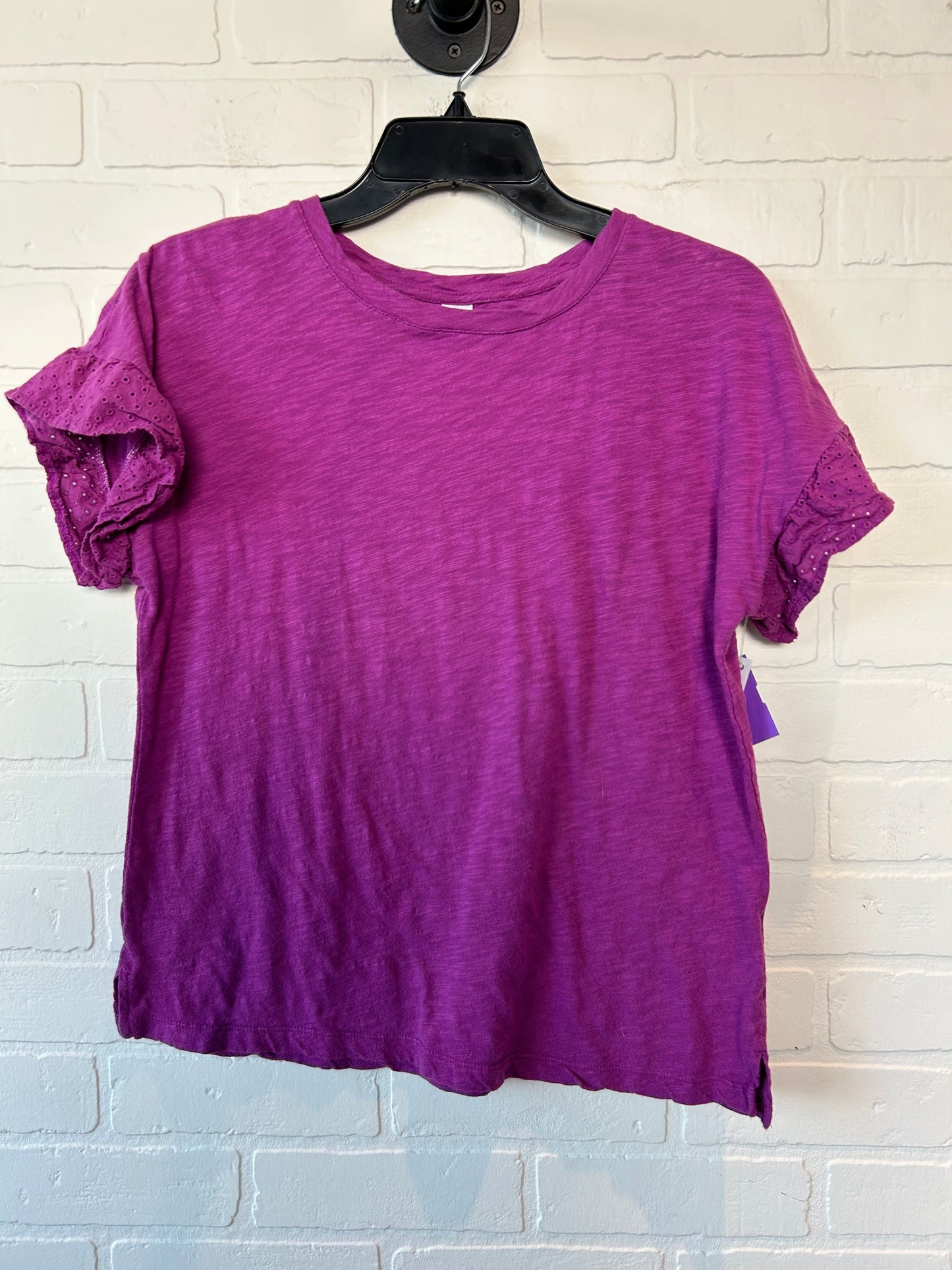 Purple Top Short Sleeve Old Navy, Size Xs