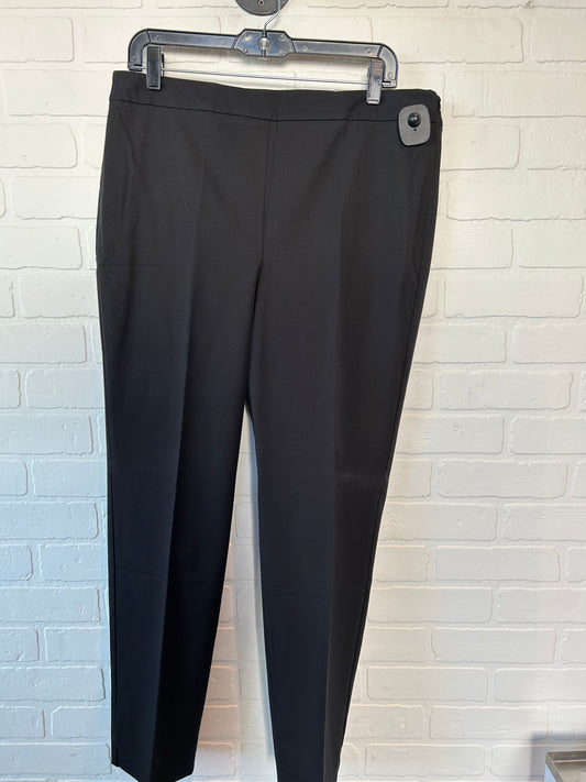 Black Pants Dress Talbots, Size 12