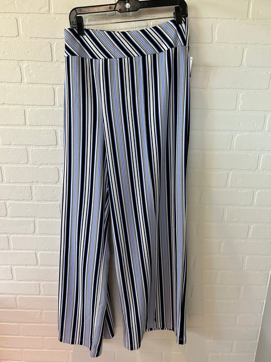 Blue & White Pants Dress Cato, Size 22womens