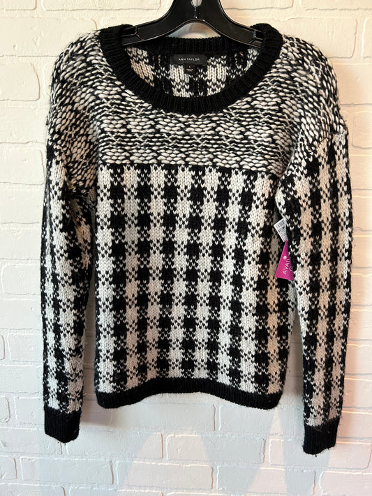 Black & White Sweater Ann Taylor, Size S