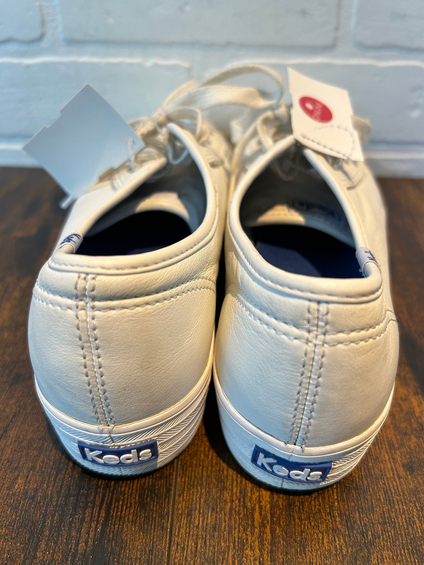 White Shoes Sneakers Keds, Size 9