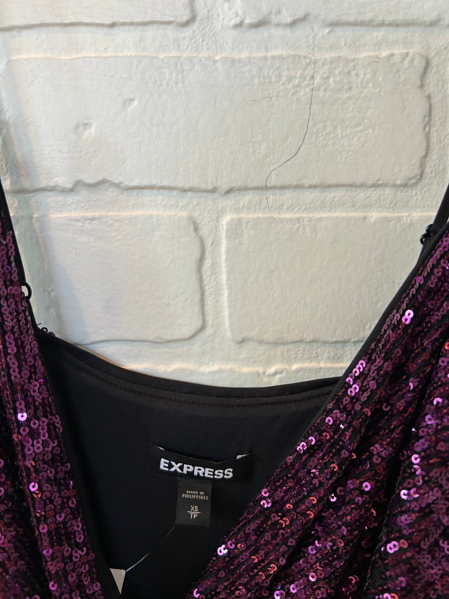 Purple Jumpsuit Express, Size Xs