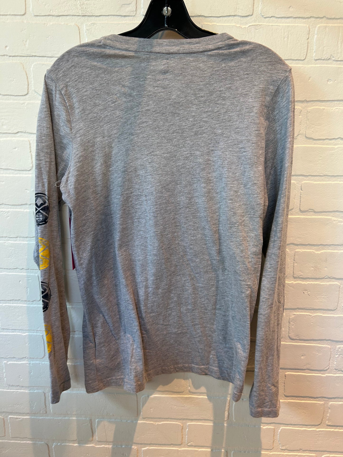 Grey Top Long Sleeve NBA, Size L