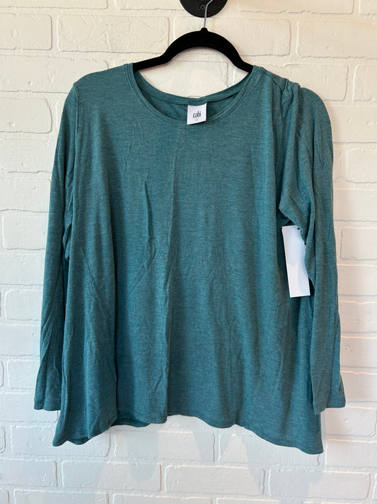 Green Top Long Sleeve Cabi, Size Xl