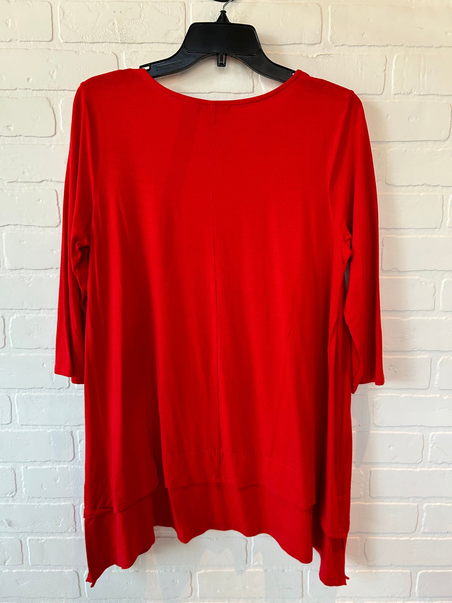 Orange Top Long Sleeve Eileen Fisher, Size M