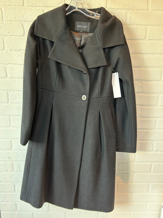 Black Coat Peacoat Nine West, Size M