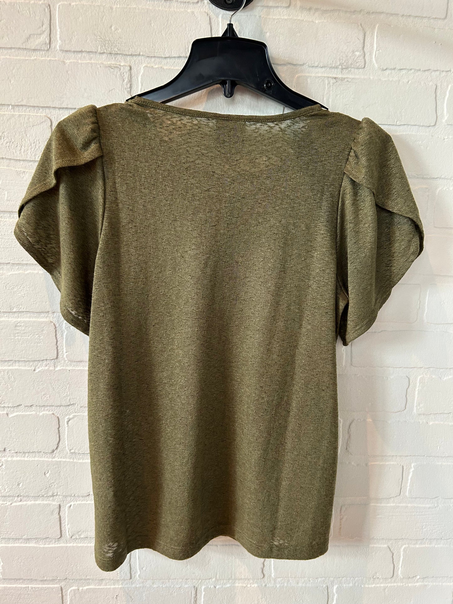 Green Top Short Sleeve Bobeau, Size S