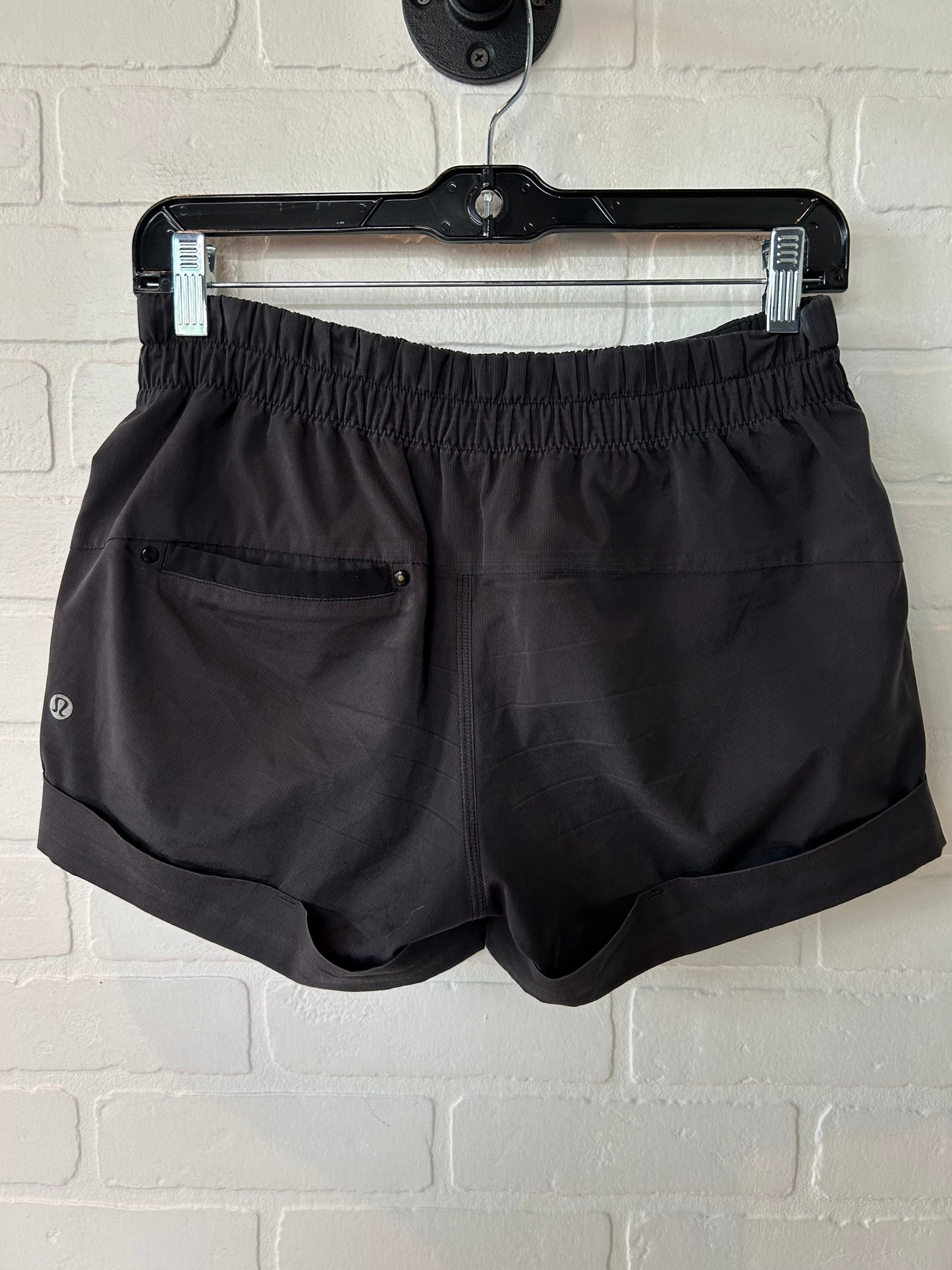 Black Athletic Shorts Lululemon, Size 4