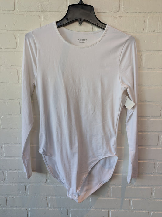 Bodysuit By Old Navy In White, Size: L