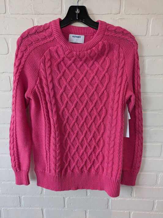 Sweater By Old Navy In Pink, Size: S