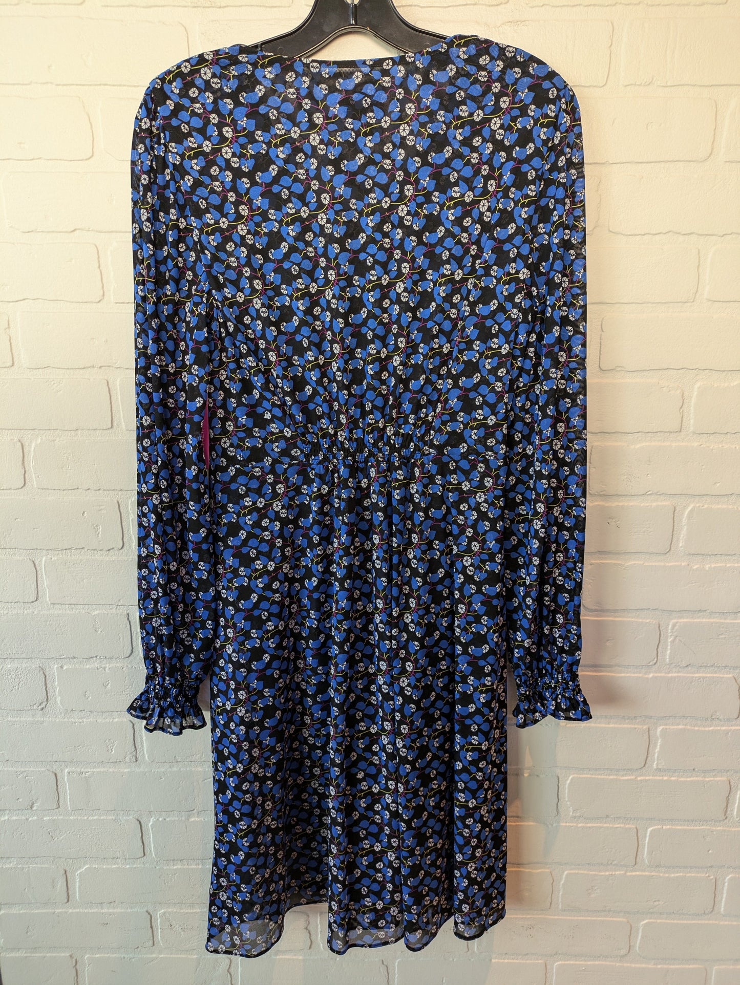 Dress Work By Cabi In Black & Blue, Size: M