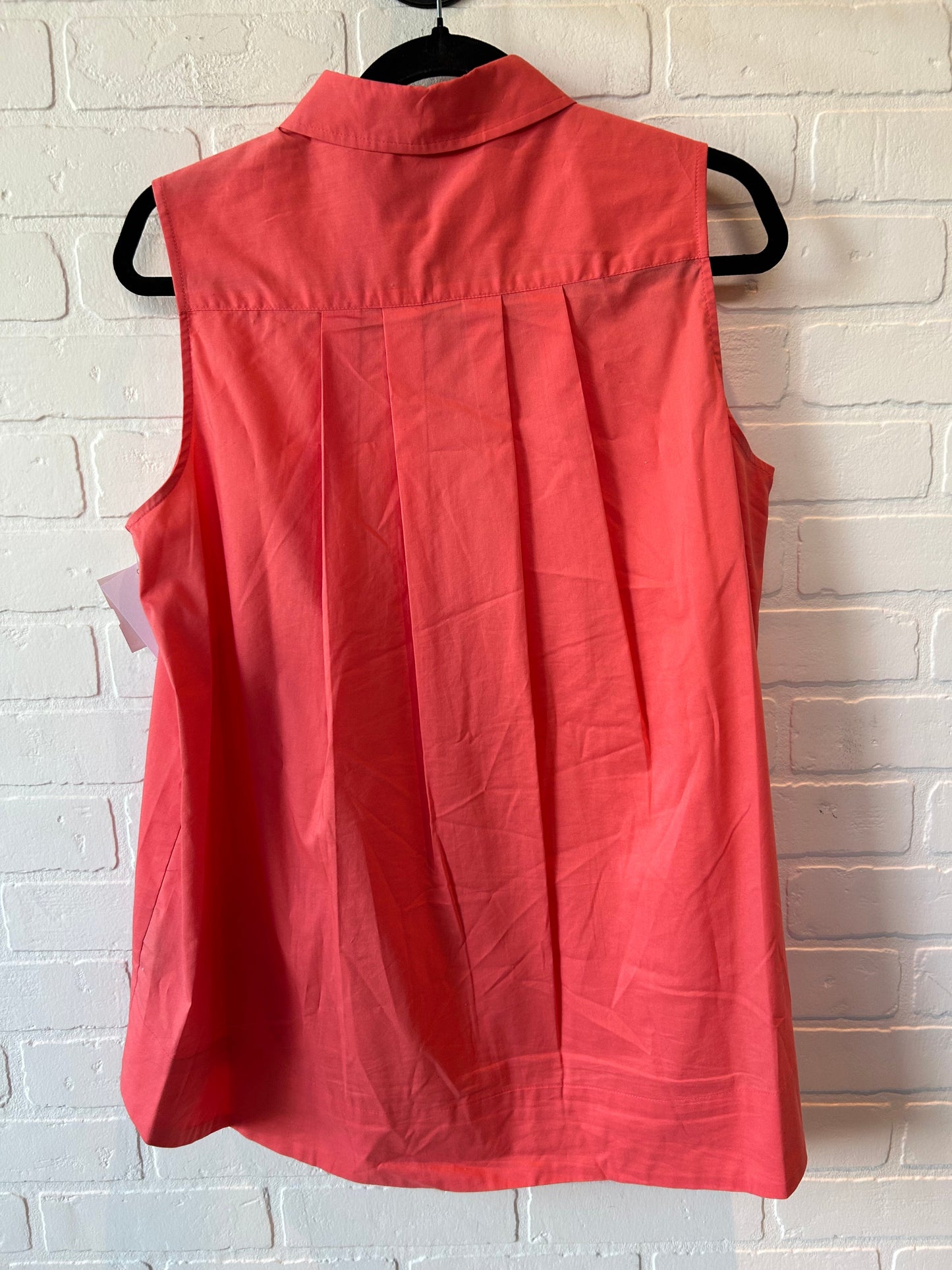 Top Sleeveless By Zac And Rachel In Orange, Size: L