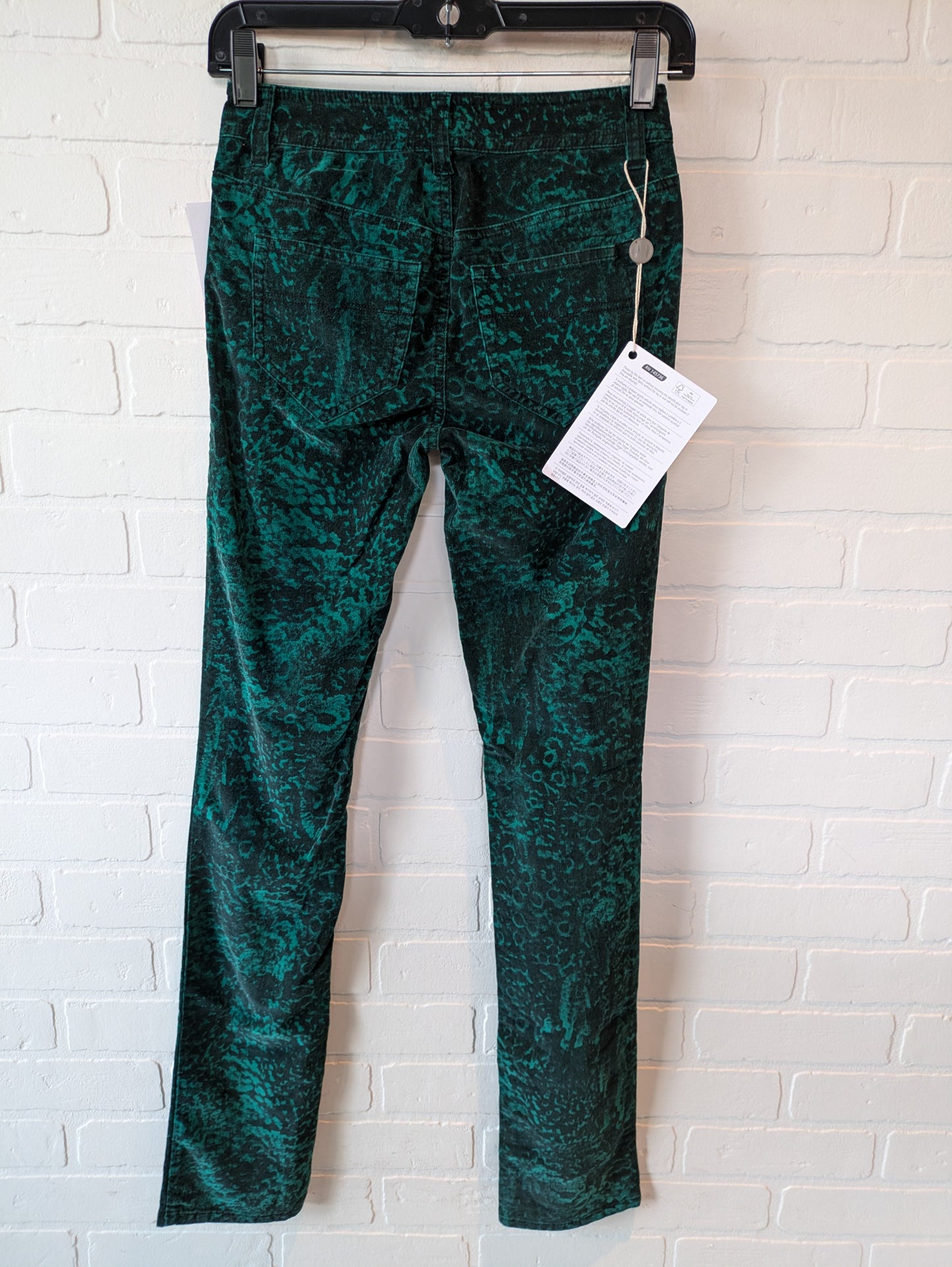 Pants Corduroy By Diesel In Black & Green, Size: 00